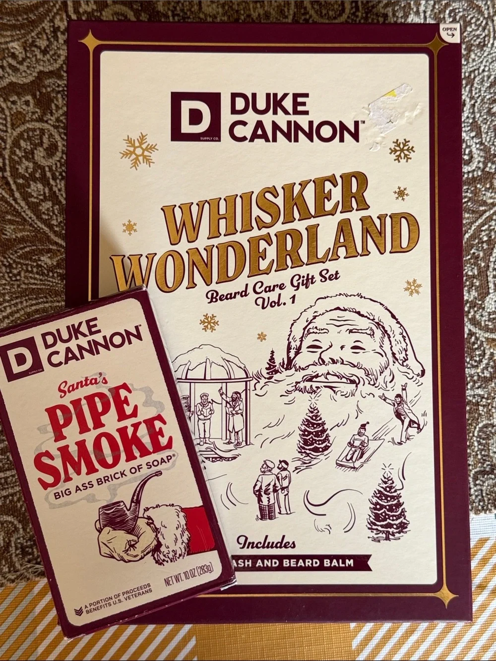 NWT Duke Cannon Whisker Wonderland Beard Care Gift Set and Soap